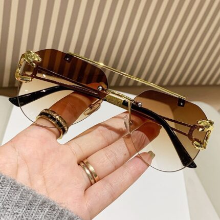 Leopard head sunglasses